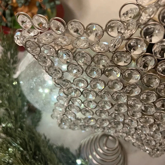 Rachel Zoe Crystal Star Christmas Tree Topper box - not included due too weight - Picture 10 of 12